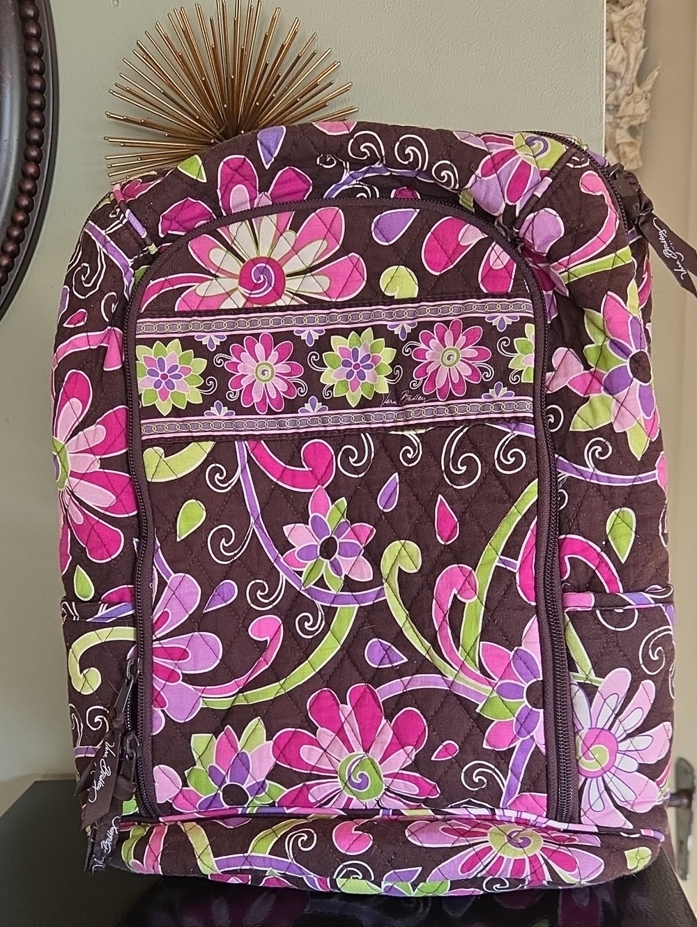 Vera Bradley Quilted Backpack